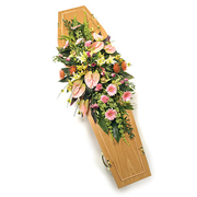 Casket Spray Pinks